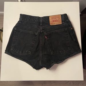 Levi’s Vintage 550 Cut Off Shorts